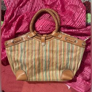 Vintage Fossil brown leather Purse